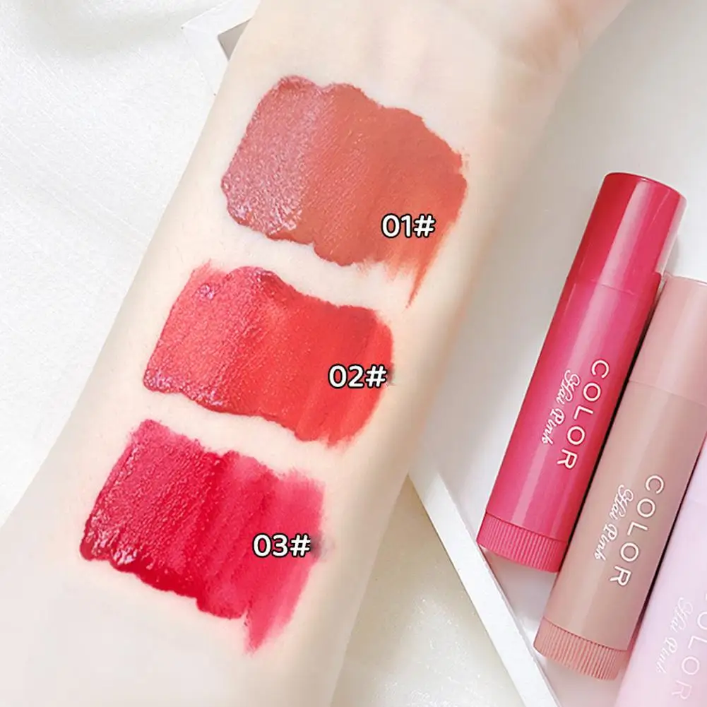 

Tinted Lip Balm All-match Lip Balm Natural Ingredients Moisturizing Make-up Lip Lip Lipstick Lip Makeup Volume Fade Balm Sm V4J6