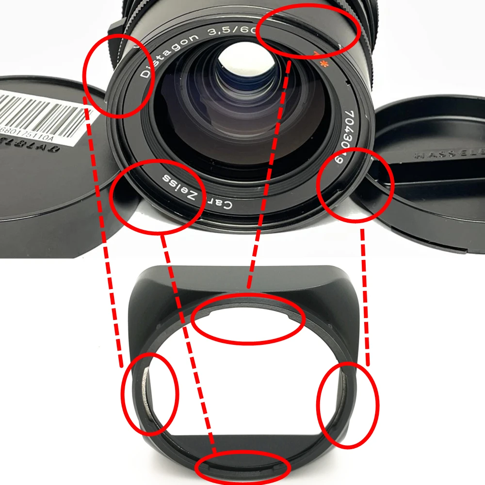 ハッセルブラッド500C/M用のシェード Amazon.com : Fotodiox Pro Lens Hood/Sun Shade for Hasselblad