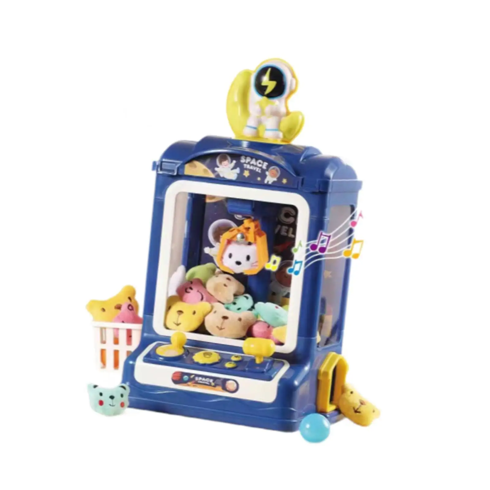 Interactive Claw Machine Toy for Candy and Dolls, Arcade Game Experience 3