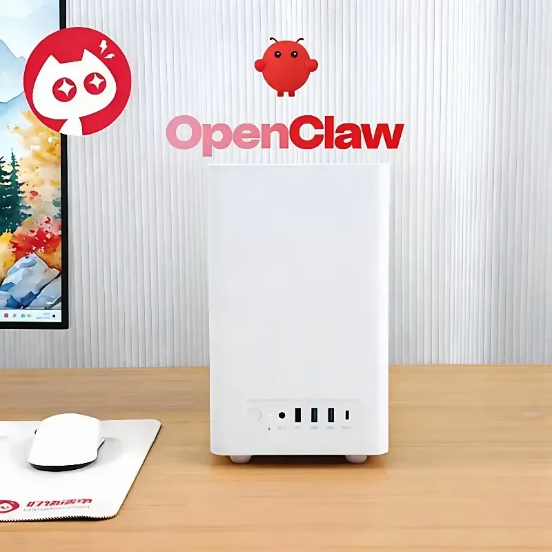 오픈클로 레디 AI 오피스 미니 PC 데스크탑 컴퓨터 (개인 비서, 고성능 DIY 홈랩 및 소규모 사업용)