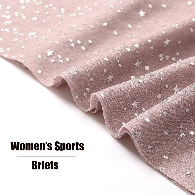 Letters Women Panties Underwear Seamless Silk Briefs Low Waist Female Sport Intimates Soft Lingerie Underpants