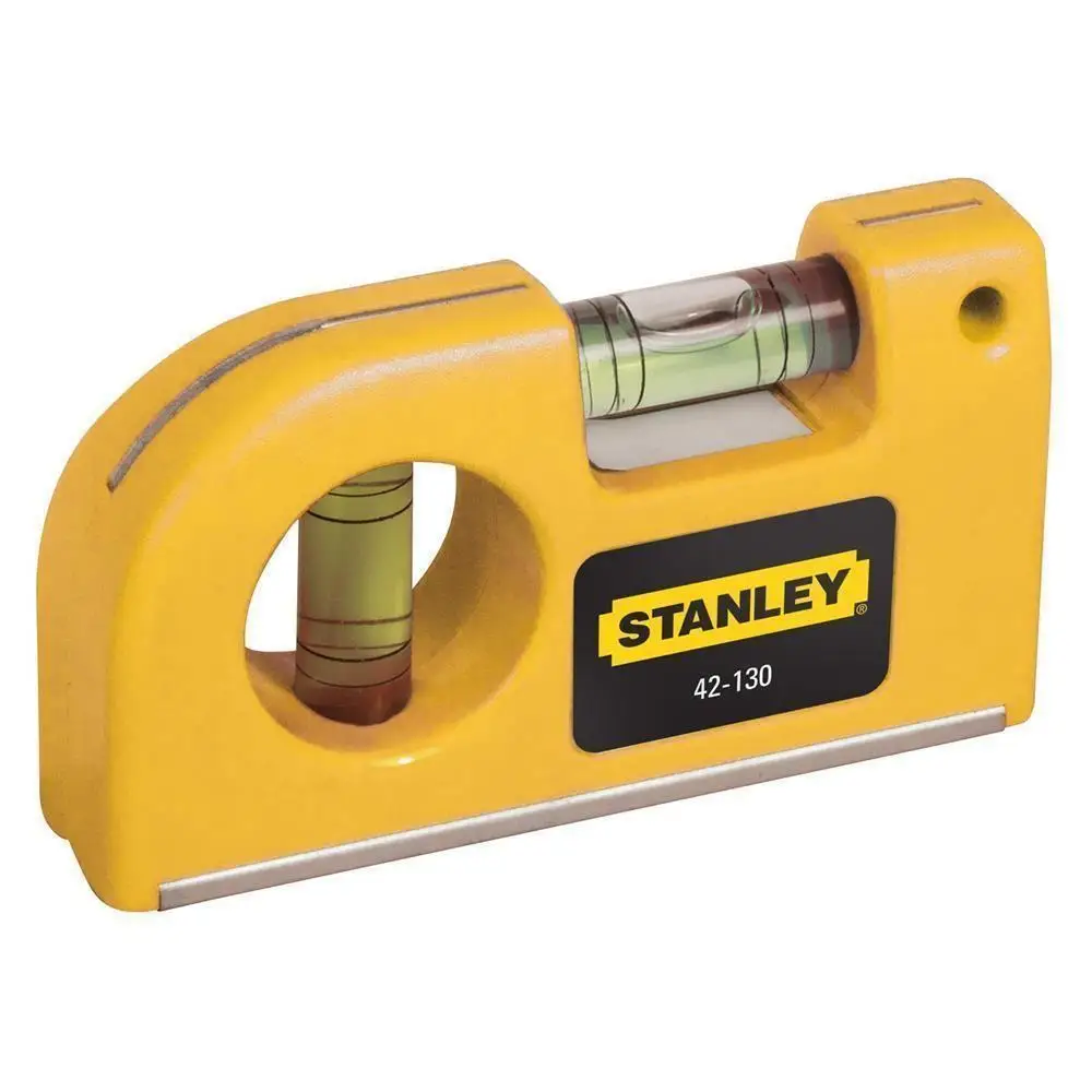

STANLEY st042130 mobile type spirit level horizontal and vertical 2 bulb easy readable bulbs pocketable