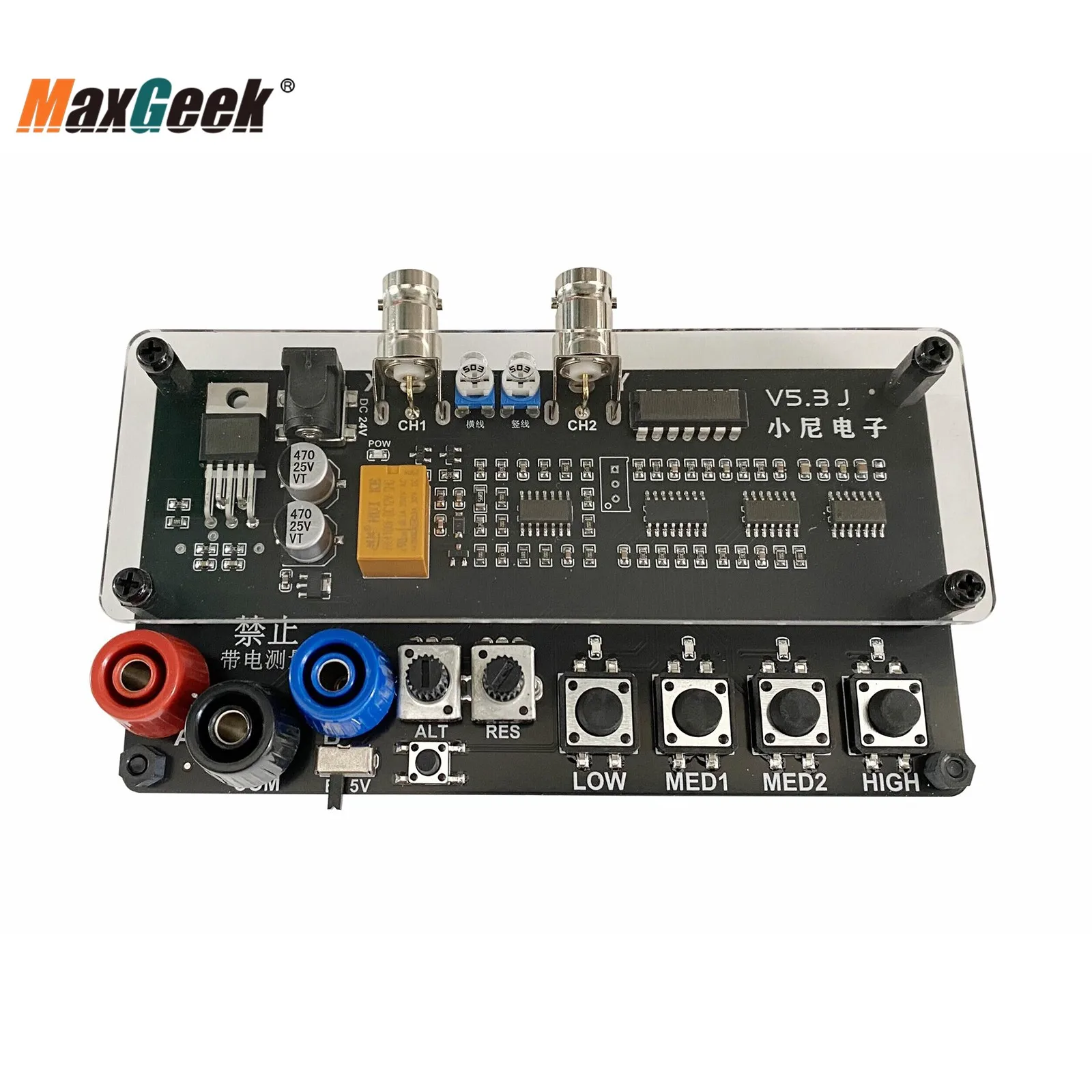 Tester di curva VI, display simultaneo a doppio canale, rilevamento
