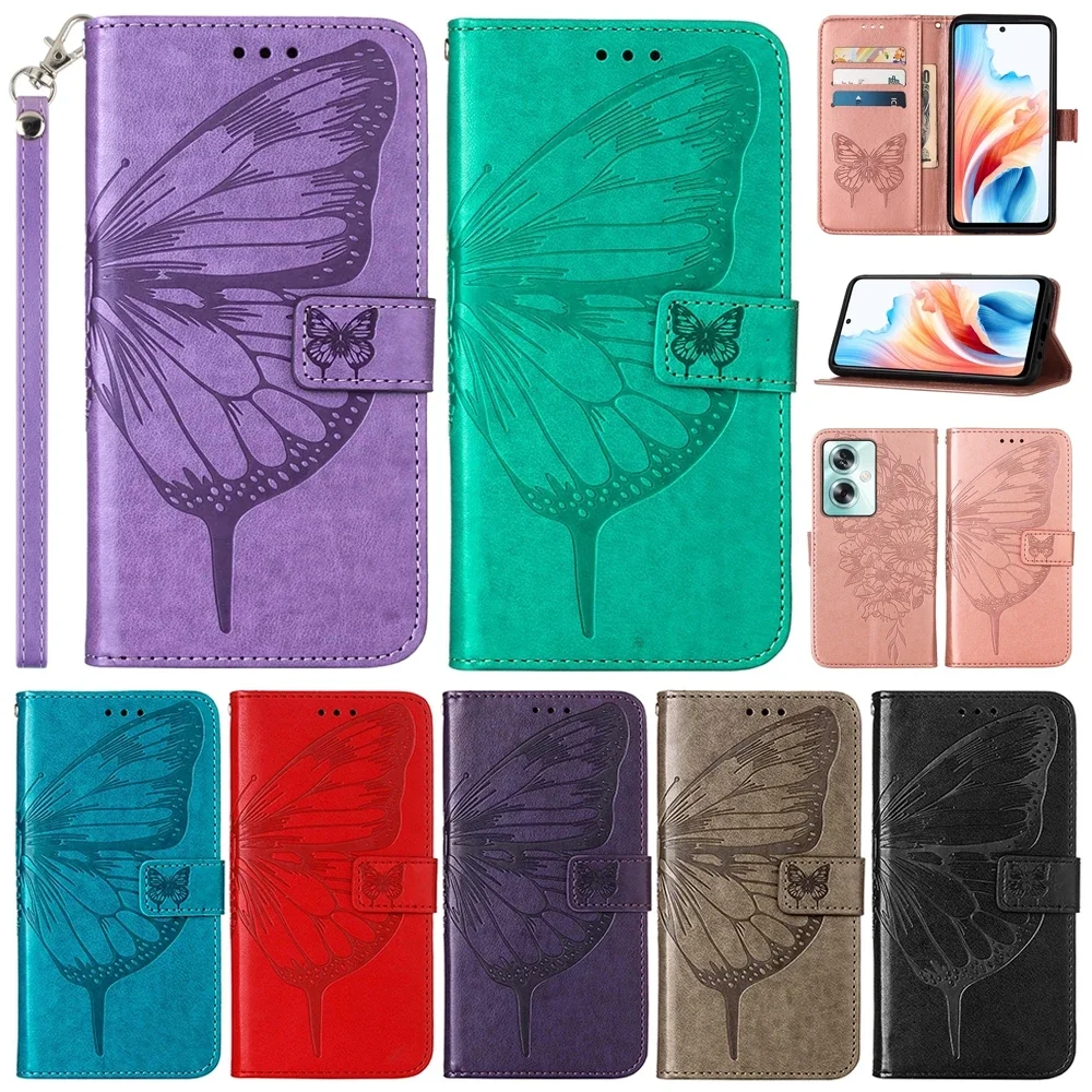 Leather Flip Wallet Case - Elegant and Protective Cover