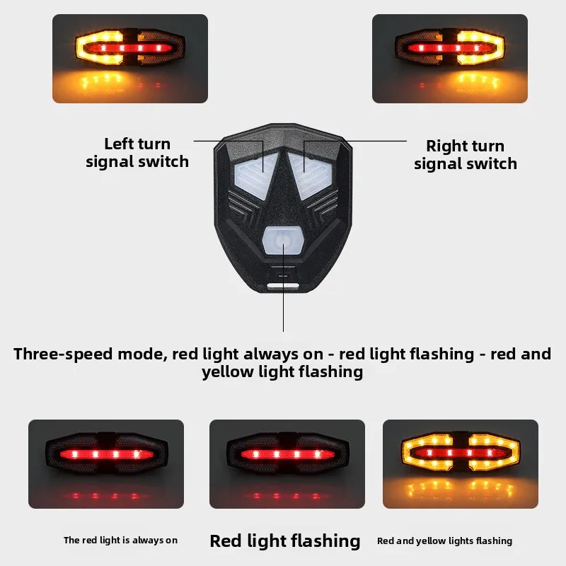 Wireless Bike Tail Light Horn - Image 3