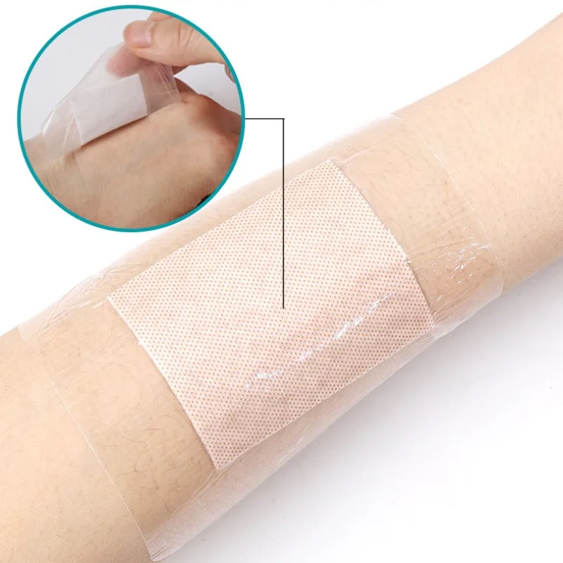 10pcs/lot Baby Children Transparent Tape Adhesive Plaster Waterproof Wound Hemostasis Sticker Band First Aid Bandage Kit
