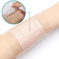 10pcs/lot Children Transparent Tape Adhesive Plaster Waterproof Wound Hemostasis Sticker Band First Aid Bandage Emergency Kit 1