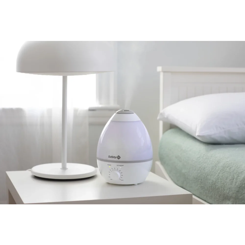 

2023 New Safety 1st Rest Easy Ultrasonic Cool Mist 3-in-1 Humidifier, Grey
