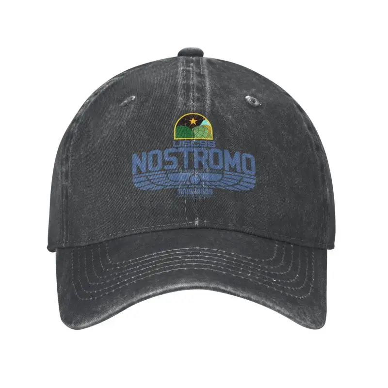 

Classic Cotton USCSS Nostromo Baseball Cap for Women Men Adjustable Retro Alien Scifi Movie Dad Hat Performance