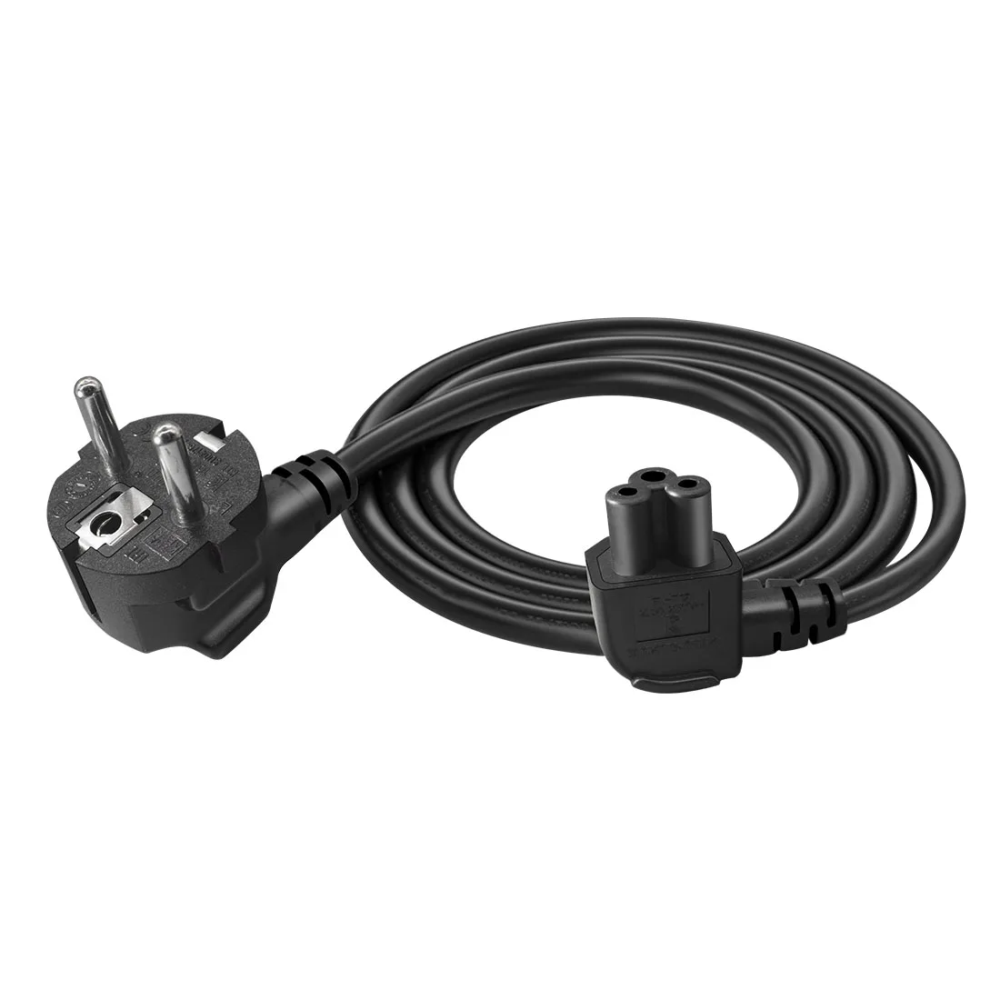 JORINDO-EU4.8MM to IEC320 C5  ȯ ̺,  ǥ 3  ÷-Ŭι     C5  ڵ
