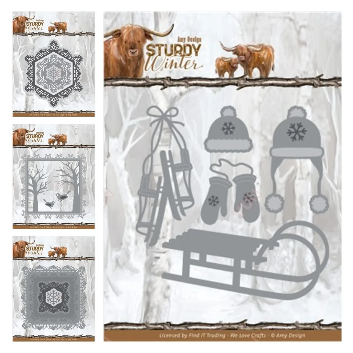 

New 2023 Metal Cutting Dies Winter Square Hexagon Frame DIY Scrapbooking Photo Album Decorative Embossing Paper Card Crafts