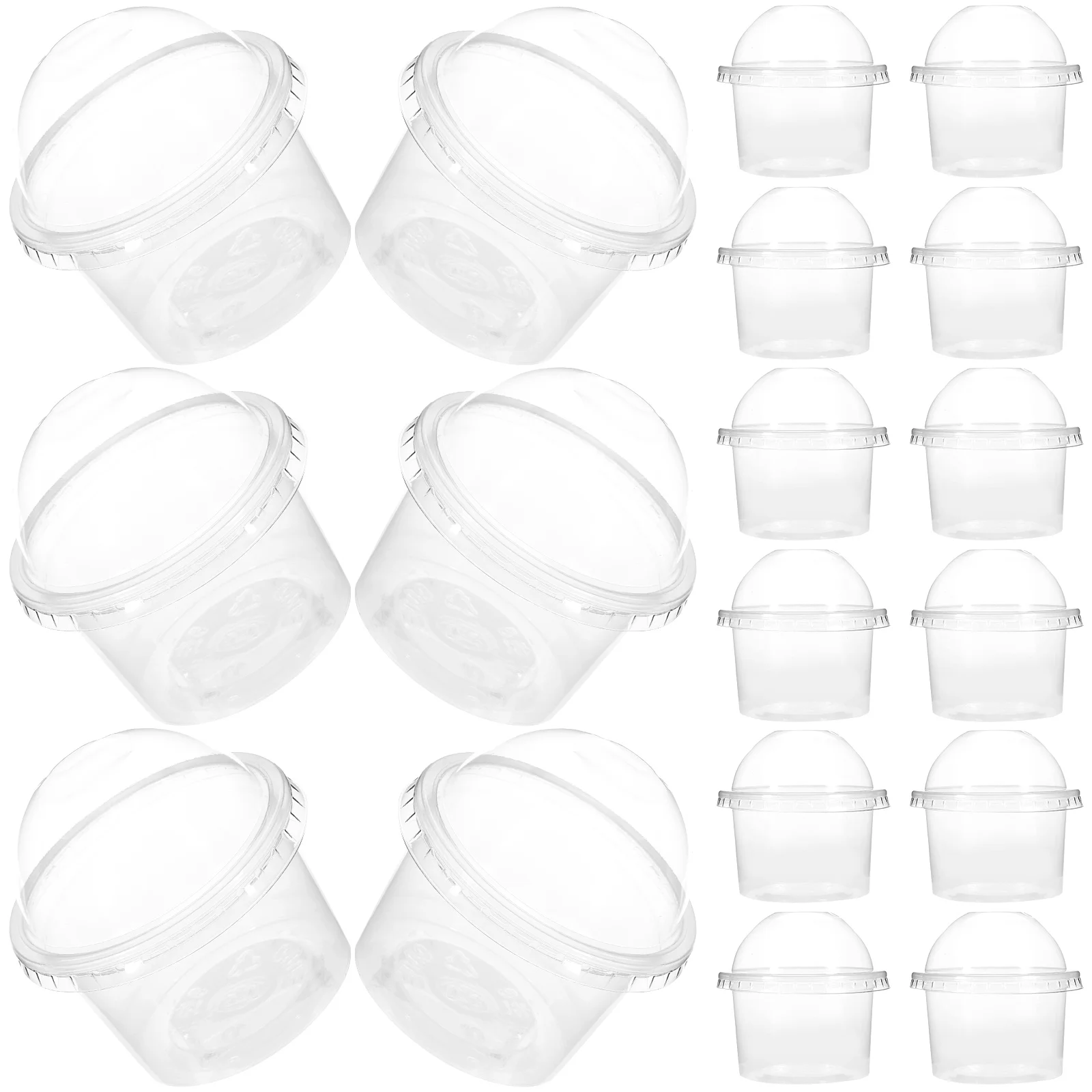 

Clear Plastic Cups Disposable Dessert Cups Cold Party Cups Parfait Appetizer Cup Cupcake Ice Cream Yogurt Pudding Fruit Salad