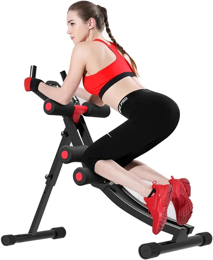 Fitness Core & Abdominal Trainers AB Workout Machine Home Gym Strength Training Ab Cruncher Foldable Fitness Equipment 1