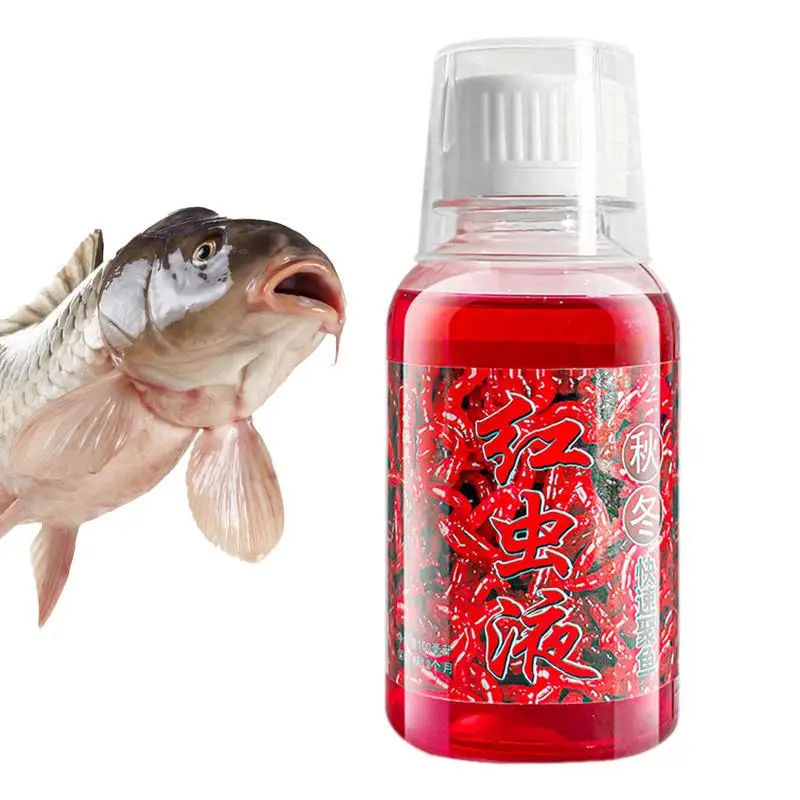 

Fish Attractant Enhancer And Attractant Red Worm Liquid Scented Attractant Strong 100ml Fish Additive High Concentration For