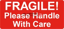 

please handle with care FRAGILE Please Handle With Care Small Packing Sticky Labels Stickers