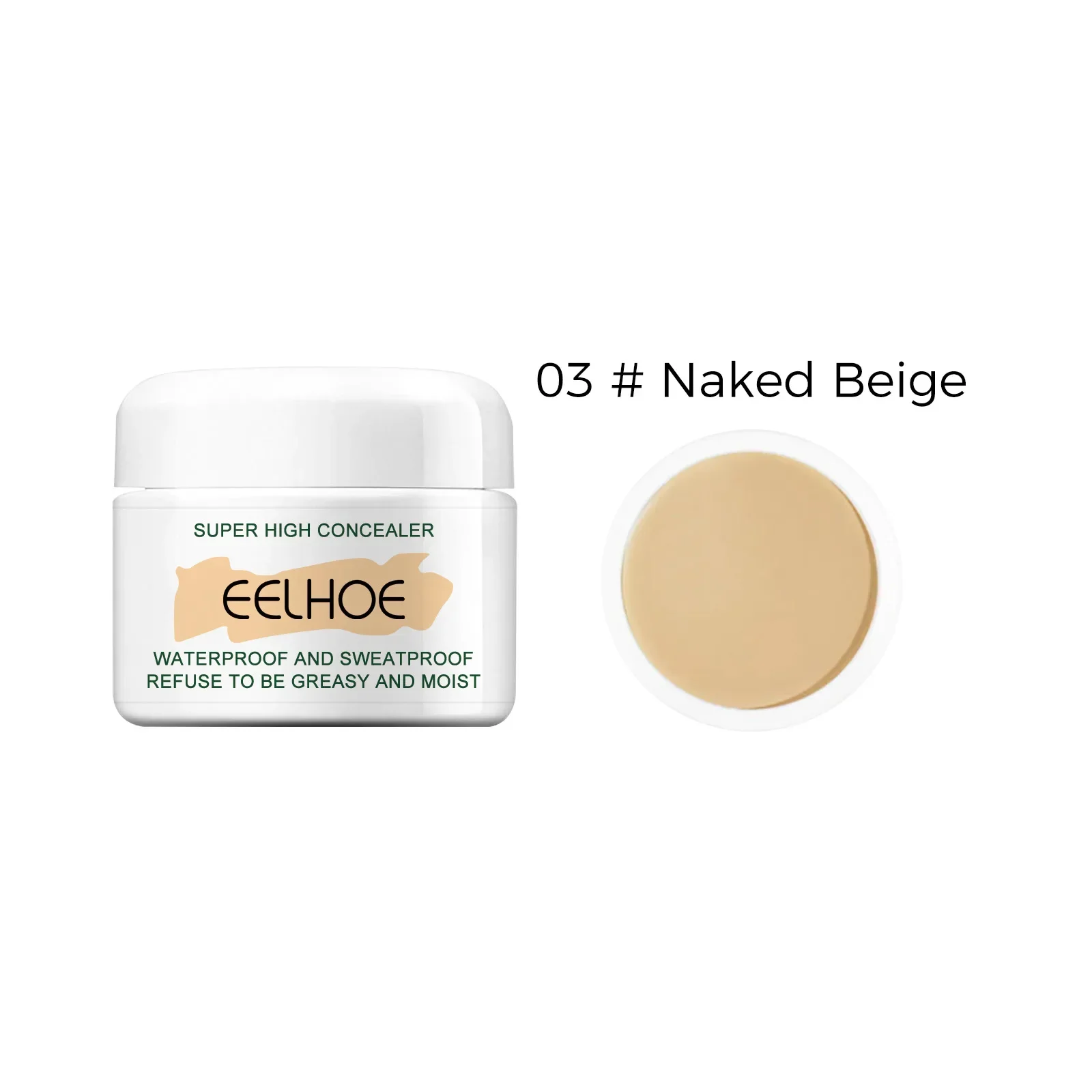 Body Concealer Cream Waterproof Full Coverage Professional Tattoos Covering Birthmarks Stretch Makeup Beauty Glides on Smoothly