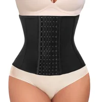 Women's Waist Trainer Corset - Hourglass Figure Bust To Hip Shaper For Lower Abdominal Fat Reduction Posture Support