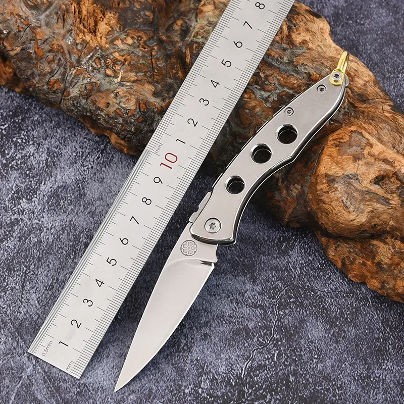 

Outdoor folding knife, household fruit knife, mini knife, portable stainless steel folding knife, outdoor wholesale