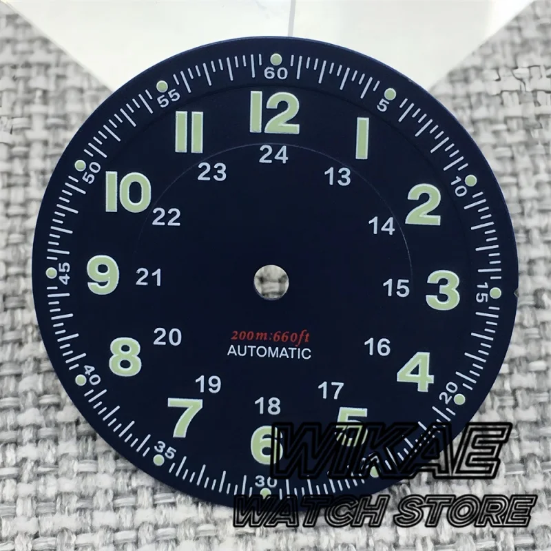 Classics Sterile 29mm Field Pilot Black Watch Dial with Hand Set