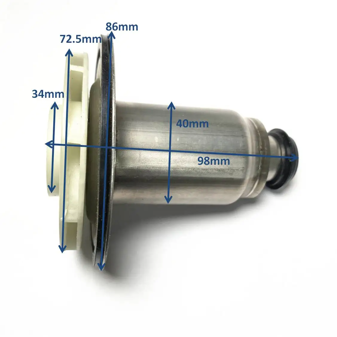 Gas Boiler Water Pump Gas Boiler Spare Part Water Circulation Pump Motor Rotor Water Leaves for Wilo Star-RS15/6 & RSL15/6 & OTSL15/6-3 C 86W 93W
