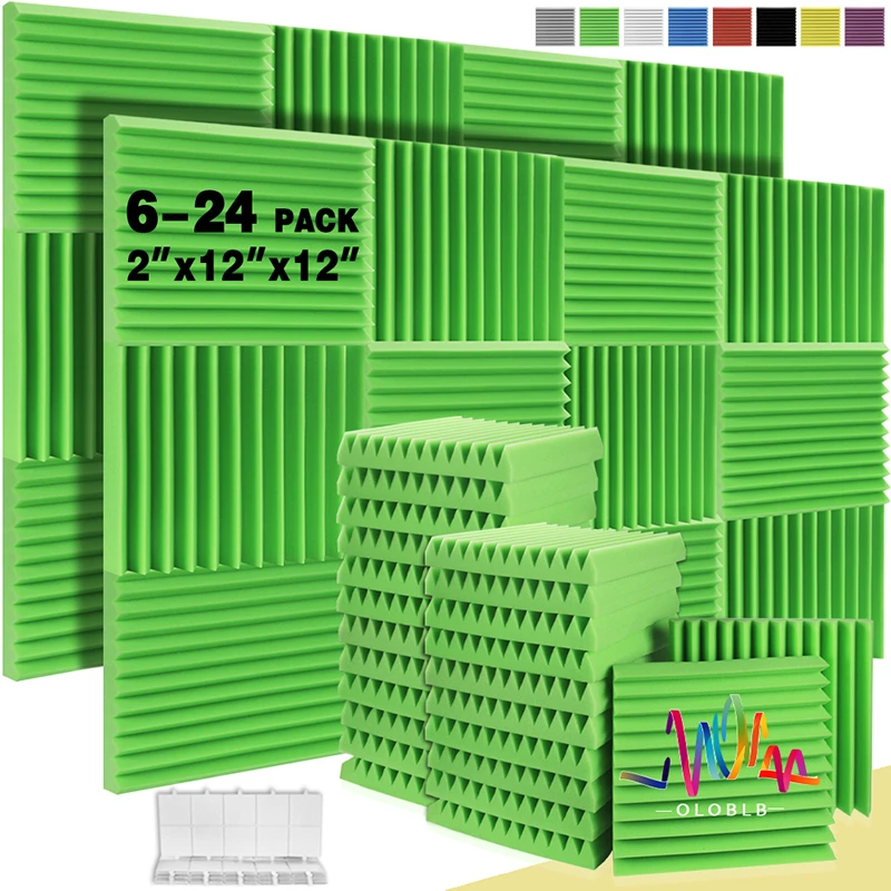 Noise Insulation Acoustic Conditioning 6/12/24 Pcs Sound absorbing