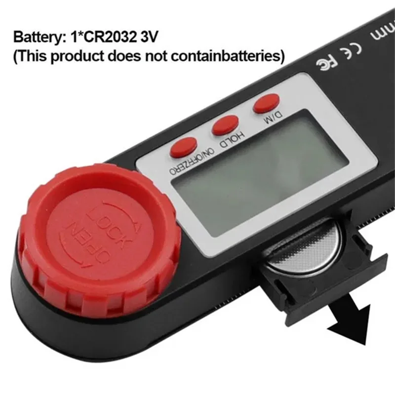 4 In 1 Digital Angle Finder Digital Protractor Angle Measuring Tools 3 Different Bubbles Spirit Level Ruler For Woodworkers 3