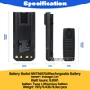 NNTN8570A NNTN8570 IMPRES ATEX Rechargeable Lithiumion Battery for Motorola MTP8500 MTP8550 MTP8550Ex MTP8500Ex Atex Radios 3