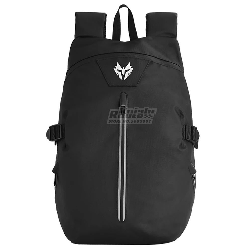

Motorcycle Bags Waterproof Bag For Men's Motorcycle Carbon Fiber Bicycle Scalable Bag Motorcycle Backpack Travel Luggage Bag