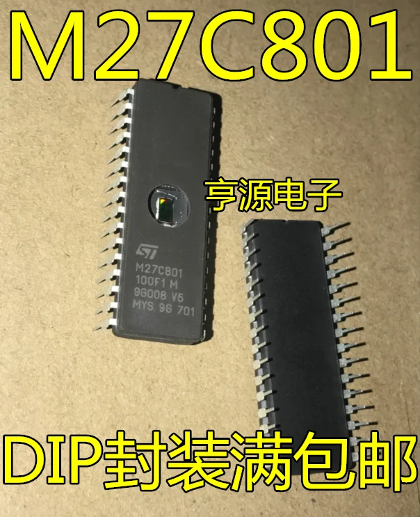 

5pcs/lot 100% new M27C801-100F1 M27C0801 DIP32 CDIP