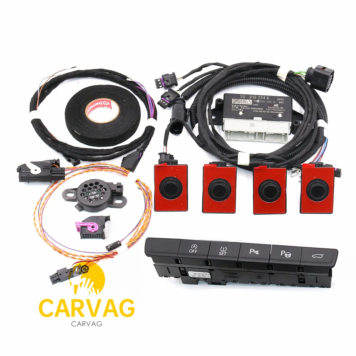 

For VW MQB Touran Park Pilot Parking Front Update 4K TO 8K PDC OPS KIT 5QD 919 294 K