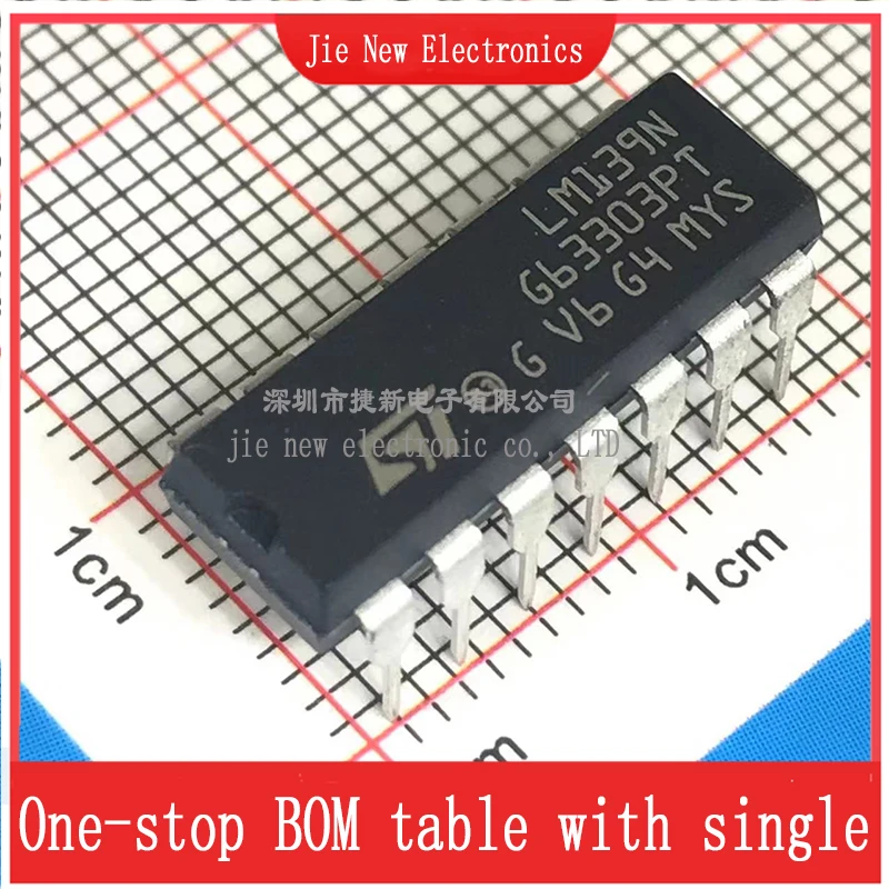 5Pcs Lm139N Dip14 Integrated Circuit New Original Spot Supply