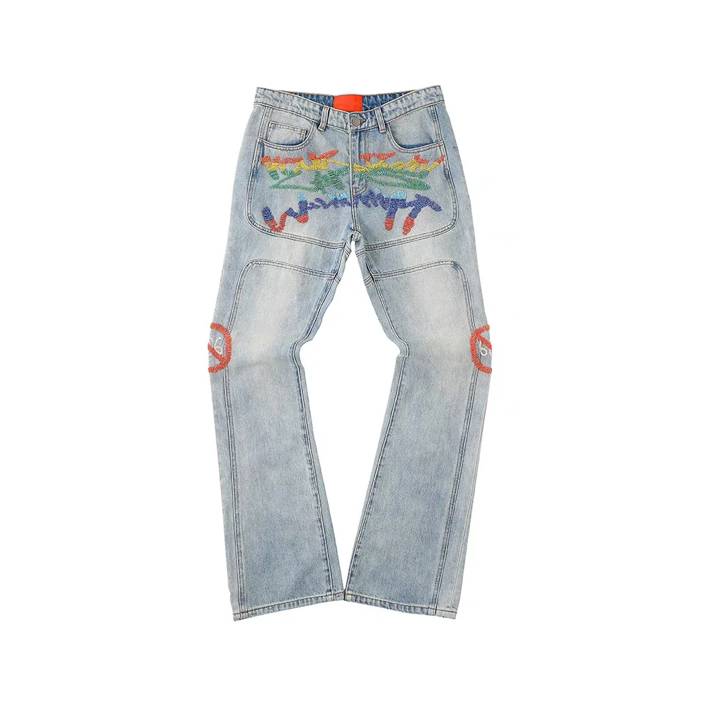 

NIGO Embroidered Jeans #nigo2865