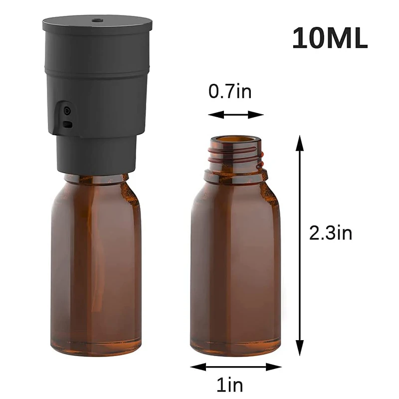 Portable USB Rechargeable Waterless Aromatherapy Essential Oil Diffuser