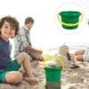 Outdoor Toys Beach Bucket Small Sand Summer Buckets Tools Digging Green Playing Child Seaside 3
