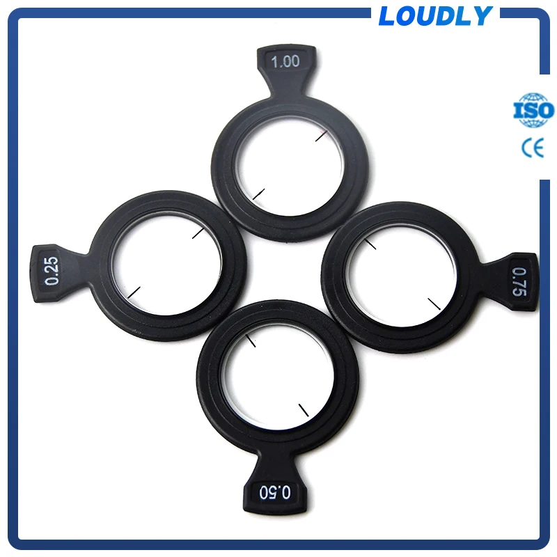 100 New Loudly brand Optical Clinic Trial Lens Cylinder Lenses