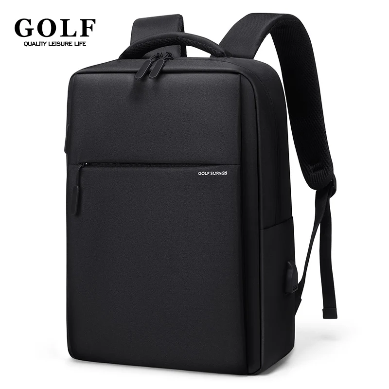 GOLF New Men Backpack usb School 15.6 Inch Business Laptop Backpack ...