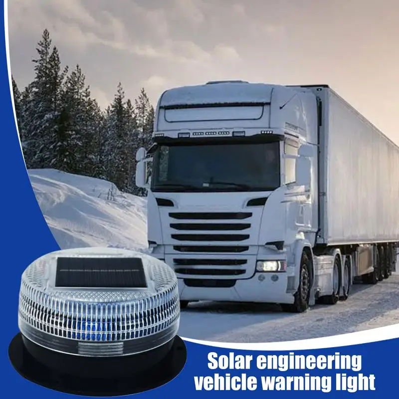 LED Warning Light Solar Warning Light Safety Flash Lights Solar Industrial LED Warning Lights Waterproof Safety Flashing