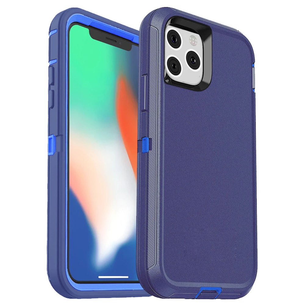 Triple Protection Shockproof & Heavy Duty Case with Belt Clip