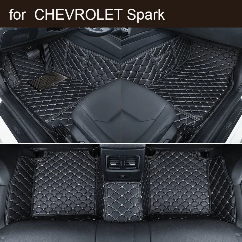 

Car Floor Mats for CHEVROLET Spark 2016-2019 Accessories Customized Auto Carpets