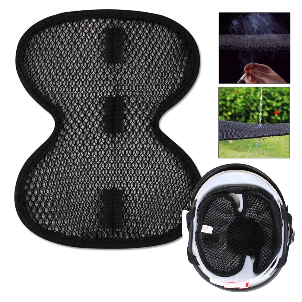 

Breathable Motorcycle Helmet Insert Liner Cap Cushion Pad Quick-drying Sweat Wicking Helmet Insulation Lining Moto Black Capacet