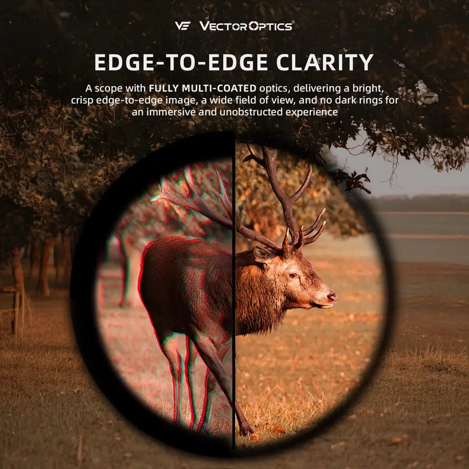 Vector Optics Sentinel-X Pro10-40x50 SFP ライフルスコープ、中央