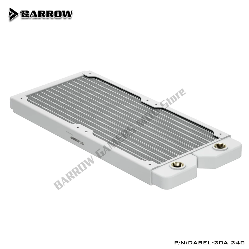 Permutador de Calor Líquido g1 do Computador da Descarga de Água do Radiador de Cobre da Espessura 20 mm para 12cm Ventiladores 240 360 mm - Imagem 3