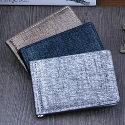 The New Dollar Clip Elegant Color Matching Dollar Clip Wallet Card Bag Men's Simple and Practical кошелек мужской Money Clip