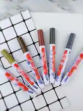  White Waterproof Car Floor Pen Repair Wall Painting Clean Mouldproof Bathroom Refill Porcelain Edgers Filling Mark Tyre Odorless 