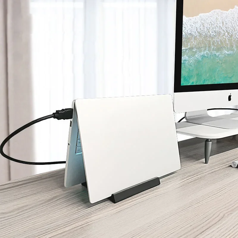 Adjustable Laptop Stand Portable Plastic Tablet Support Notebook Holder for Macbook Computer PC IPad Tablet Base Laptop Dock