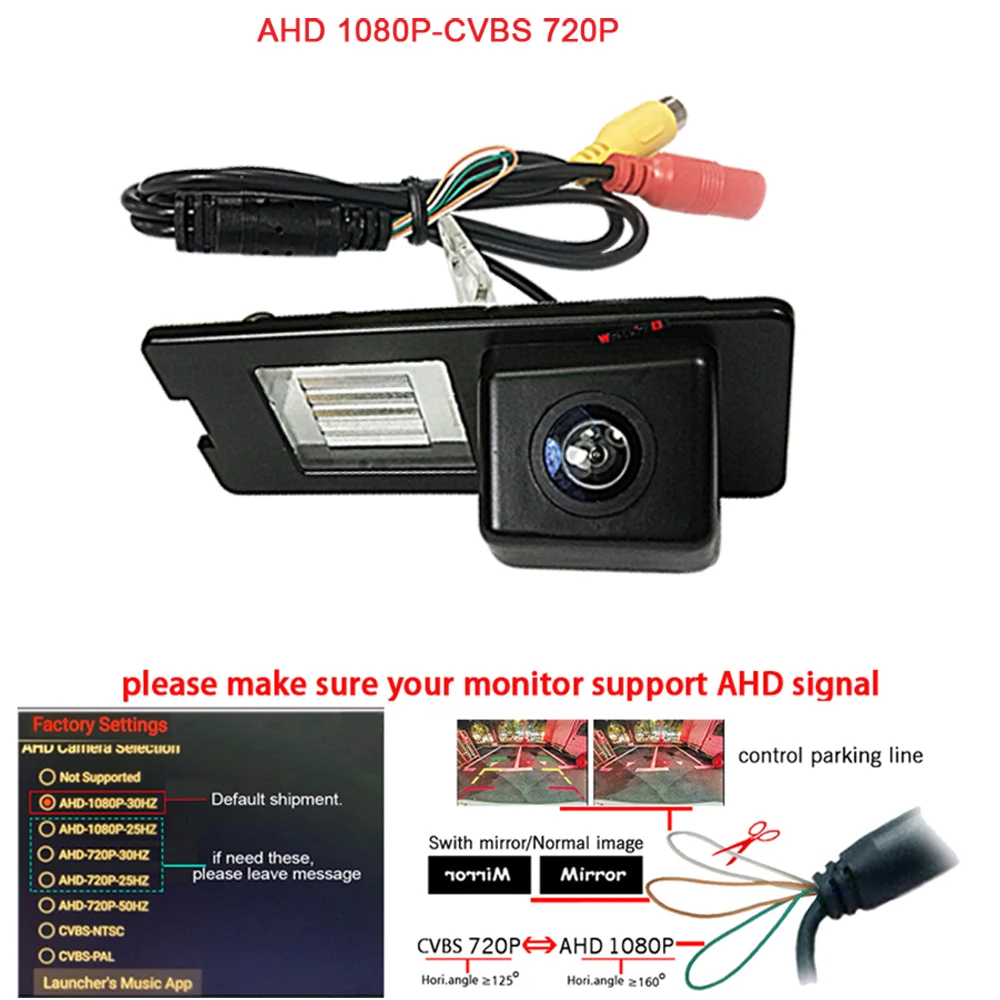 Ccd Hd Macchina Fotografica Di Retrovisione Per Renault Latitude Scenic 2 Laguna 2 3 Fluence Duster Megane Nissan Terrano Dinamico Tracce Della Macchi