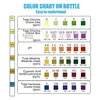 50pcs 6 In 1 Multipurpose Chlorine PH Test Strips SPA Swimming Pool Water Tester Paper Residual Chlorine PH Value Test 3