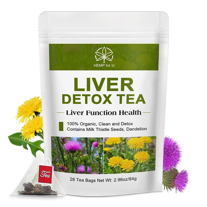 Natural Organic Liver Detox Herbal Tea Blend
