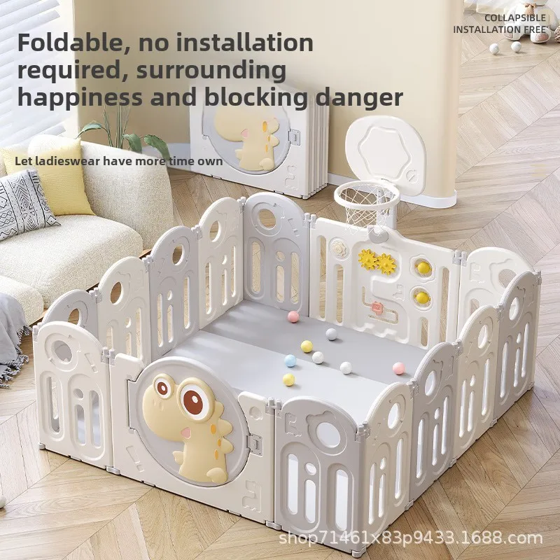 Children Indoor Home Fence Toddler Indoor Crawling Learning To Walk Safety Protection Game Safety Fence Playpen for Baby