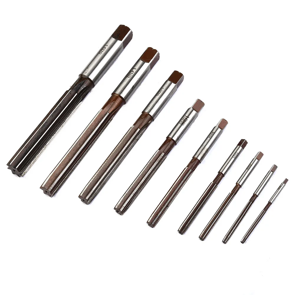 

Hand Reamers H8 Chucking Hand Reamers Set 9Pcs Straight Shank 3 16mm Sizes for Accurate and Smooth Hole Cutting